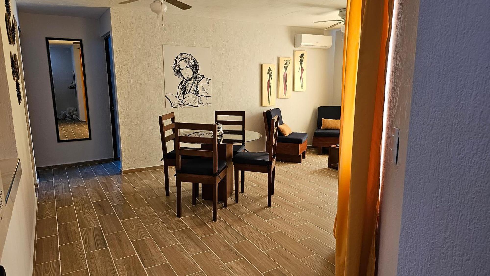 Apartamento Amplio Departamento Cancún Exterior foto